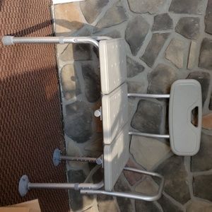 Plastic safety transfer bench